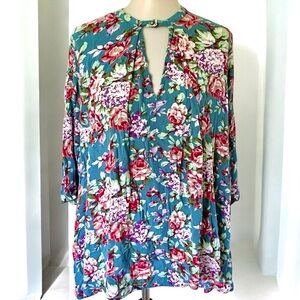 Umgee Floral mini Dress Size Large
